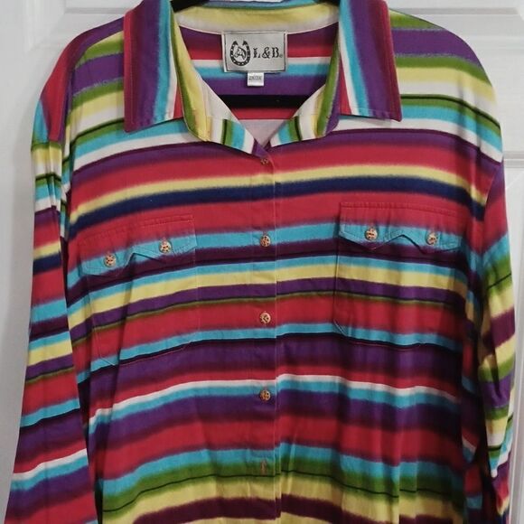 L&B Long Sleeve Button up shirt - Picture 2 of 7